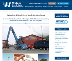 Weiner Iron & Metal – Scrap Metals Recycling Center
